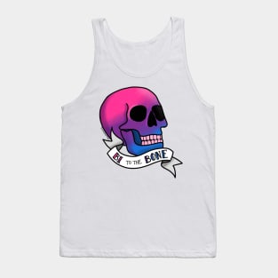 Bi to the Bone Bisexual Pride Tank Top